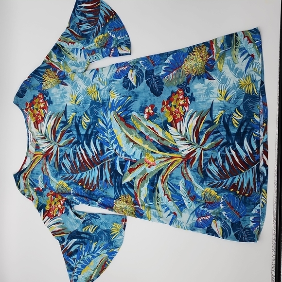 Jams World Dresses Jams World Kamu Kamuela Bell Sleeve Hawaiian